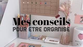 Mes conseils pour sorganiser pour les cours fac lycée [upl. by Farra232]