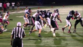 Bishop Hartley Quarterback Jake Ruby with an 88yard touchdown run TWCSC Ohio [upl. by Hyacinth]