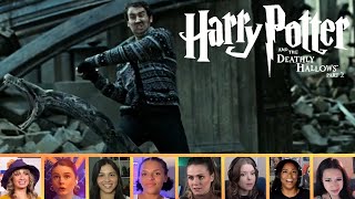 Mashup Reaction to NEVILLE KILLING NAGINI  Harry Potter and the Deathly Hallows – Part 2 [upl. by Calypso]