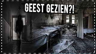 GEEST GEZIEN in VERLATEN HORROR ZIEKENHUIS paranormale activiteiten [upl. by Kersten549]