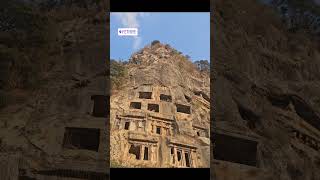 Mysterious Amyntas Rock Tombs In Fethiye Turkey [upl. by Ahsenod]