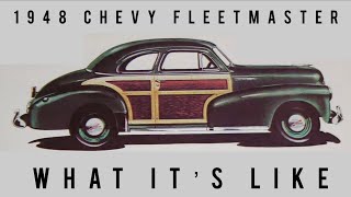 1948 Chevy fleetmaster sports coupe with rare country club option [upl. by Esinahs]