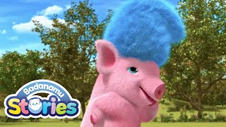 S1 EP11 Wig in the Wind l Badanamu Stories l Nursery Rhymes amp Kids Songs [upl. by Batchelor237]