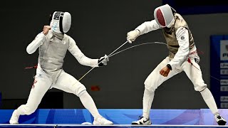 Hong Kongs fencing Olympic champion Cheung Ka Long clinches gold at Chengdu World University Games [upl. by Dacey]