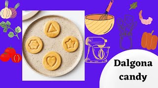 Dalgona candy recipe  How to make dalgona candy Cook with Hanisha [upl. by Sirrep33]