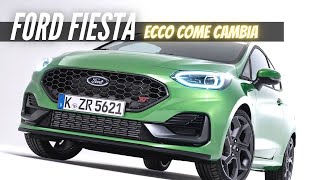 Nuova Ford Fiesta 2022 Esterni Interni e Motori ADDIO DIESEL [upl. by Paris]