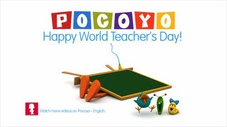 Pocoyo wishes you Happy World Teachers Day [upl. by Annadroj441]