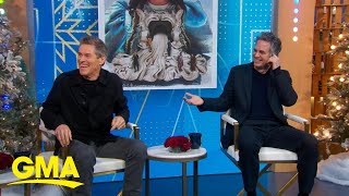 Willem Dafoe and Mark Ruffalo talk Poor Things [upl. by Ecitsuj]