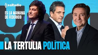 Tertulia de Federico El peronismo gana por sorpresa la primera vuelta en Argentina [upl. by Hersch950]