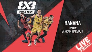 RELIVE  FIBA 3x3 World Tour Manama 2024  Finals [upl. by Bazil]