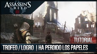 Assassins Creed 3  Localización de las páginas de Almanaque  Trofeo  Ha perdido los papeles [upl. by Annatnas]