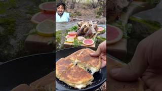 Roasted whole chicken in nature 🍗shorts bushcraft food outdoorcooking cooking camping frango [upl. by Iilek]