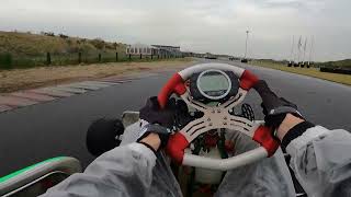 Tony Kart  Rotax DD2  Raw onboard in the rain [upl. by Adnalro316]