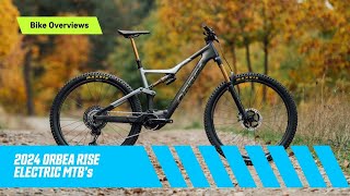 The superlightweight but mighty 2024 Orbea Rise Electric Mountain Bike [upl. by Elladine189]