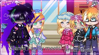 Afton Family meets Claras Family  FNaF  MY AU  ☆•Black Cat Dragon •☆ [upl. by Matta575]