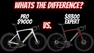 2022 SPECIALIZED TARMAC SL7 EXPERT vs PRO WHAT IS THE 700 DOLLAR DIFFERENCE [upl. by Wilbur]