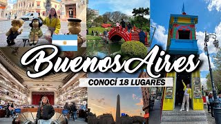 Buenos Aires 18 lugares turísticos en 5 días [upl. by Donnenfeld]