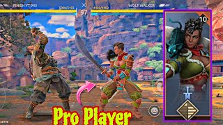 Pro Player vs Ling Fight  Telent  5  Shadow Fight 4 [upl. by Genet]