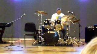 Billy Cobham in Panama  Using 4 STICKS [upl. by Nayve]