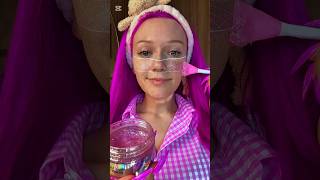 Scincare routine Barbie editionbarbiebeautytips spa routinevlog [upl. by Lebisor265]