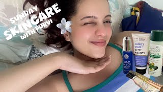 6 step night skincare routine✨😶‍🌫️ nightskinroutine skincare 6steps nightskincare skincaretips [upl. by Dyrraj]