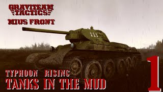 Tanks in the Mud  Typhoon Rising  Turn 1  Graviteam Tactics Mius Front [upl. by Aletse]