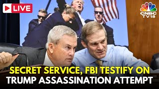 LIVE Secret Service and FBI Officials Testify on Trump Assassination Attempt Hearing  USA  N18G [upl. by Lurlene]