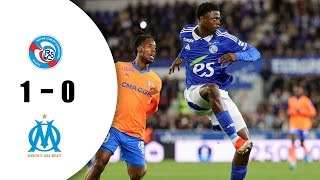 Strasbourg 1  0 Marseille  Tous les buts et moments forts  LIGUE 1 2024 [upl. by Haymo]