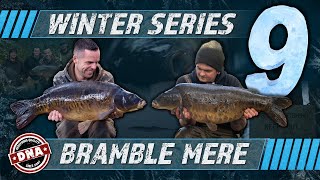 WINTER SERIES 9 – CARP FISHING FROM BRAMBLE MERE DNA BAITS  LEE MORRIS  OLLY SANDERS  SCALY CARP [upl. by Eizdnil]