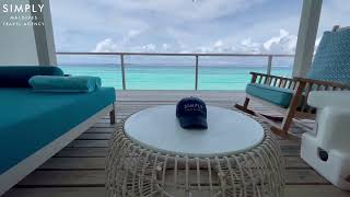 Finolhu Maldives Resort  Lagoon Villa Room Tour [upl. by Terris356]