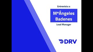 Entrevista a MªÁngeles Badenes de DRV [upl. by Ahsatin]