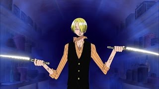 Sanji is fighting with knives instead of his legs [upl. by Christabel]