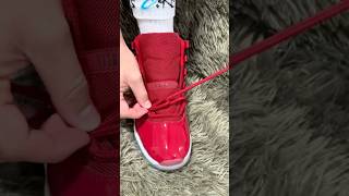 Jordan 11 Laces Tutorial ❗️ [upl. by Bartlet]