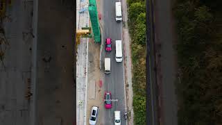 Traffic congestion in Hinjawadi due to Metro line 3 work  SaudaGhar Exclusive pune metro traffic [upl. by Kariotta]