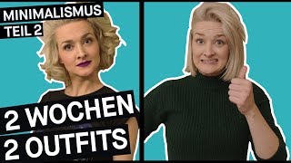 Minimalismus im Kleiderschrank Zwei Outfits für zwei Wochen Teil 2  PULS Reportage [upl. by Luapnhoj]