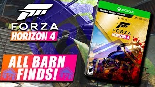 Forza Horizon 4 All 15 Barn Find Locations Walkthrough Guide [upl. by Tana]