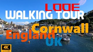 Step by Step in Looe A Journey Through Coastal Cornish Beauty  4K [upl. by Teillo65]