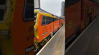 Colas Rail Freight passing through East Croydon [upl. by Bik]