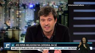 quotVai entrar para a história do Brasilquot diz Mathias Alencastro sobre evento interreligioso na Sé [upl. by Buddy]