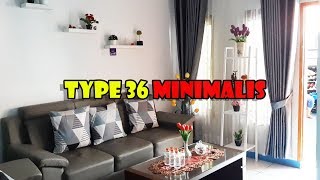 House Tour Rumah Minimalis Type 36 KPR Bersubsidi  Desain Rumah Terbaru 2020 [upl. by Brent]