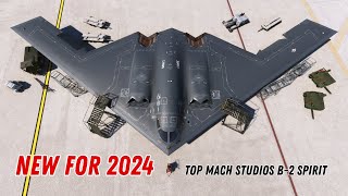 Will it lift your Spirit B2 by Top Mach Studios  First Look  Microsoft Flight Simulator [upl. by Dnaltroc]