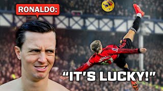 IF FOOTBALLERS REACTED TO GARNACHOS BICYCLE KICK JEALOUS [upl. by Quint]