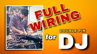 FULL WIRING for double pin Djdj ఫుల్ వైరింగ్ [upl. by Oehsen579]