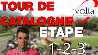 Pro Cycling Manager 2017  Tour De Catalogne 2018  Etape 1 2 et 3 [upl. by Clayberg]