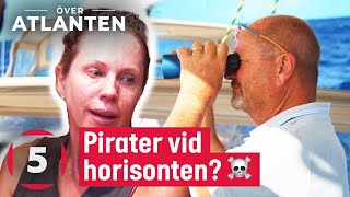 Mystiskt skepp vid horisonten höjer misstankarna om pirater  Över Atlanten  Kanal 5 Sverige [upl. by Anillek]