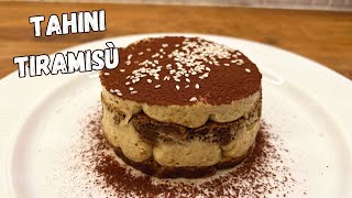 CREATIVE TIRAMISU Recipe with Tahini and Cardamon [upl. by Nylsej]