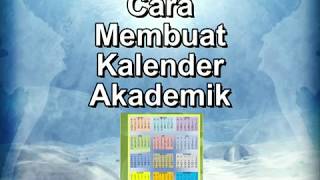 44 TUTORIAL SEDERHANA MS Word Cara Membuat Kalender Akademik By Saiman Djaja [upl. by Gustavus]