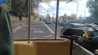 heading back to brislington up the steep hill on the green single decker bus [upl. by Braden]