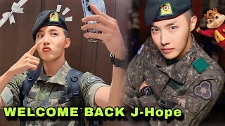 Jhope is back from Military 🪖🤩 Tamil [upl. by Enyala]