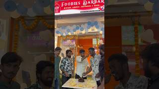 Foodies darbar  Restaurant opening  friends  food  tasty food  madhapur  telugu muchatlu [upl. by Rex]